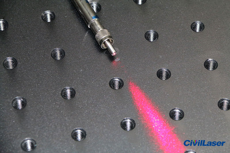 637nm single mode fiber coupled laser